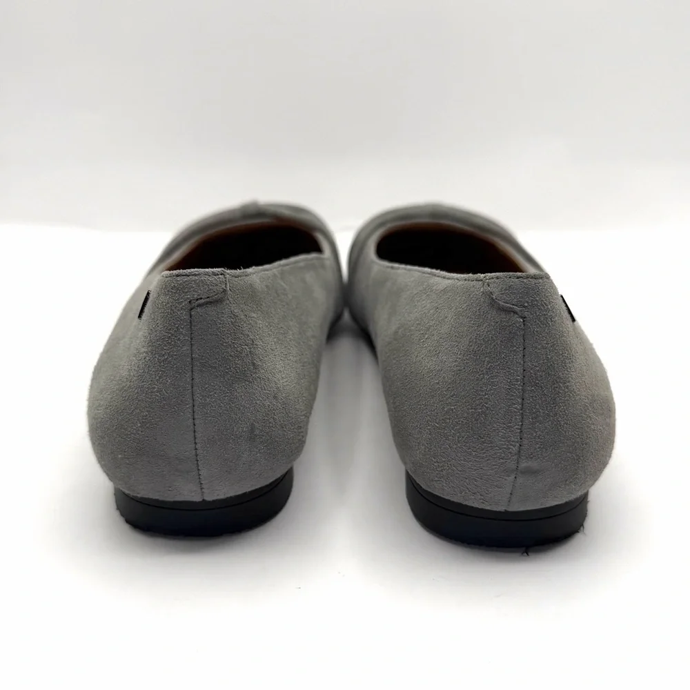 Vionic Grey Suede Flats – Comfort and Modern Style - Picture 6 of 8